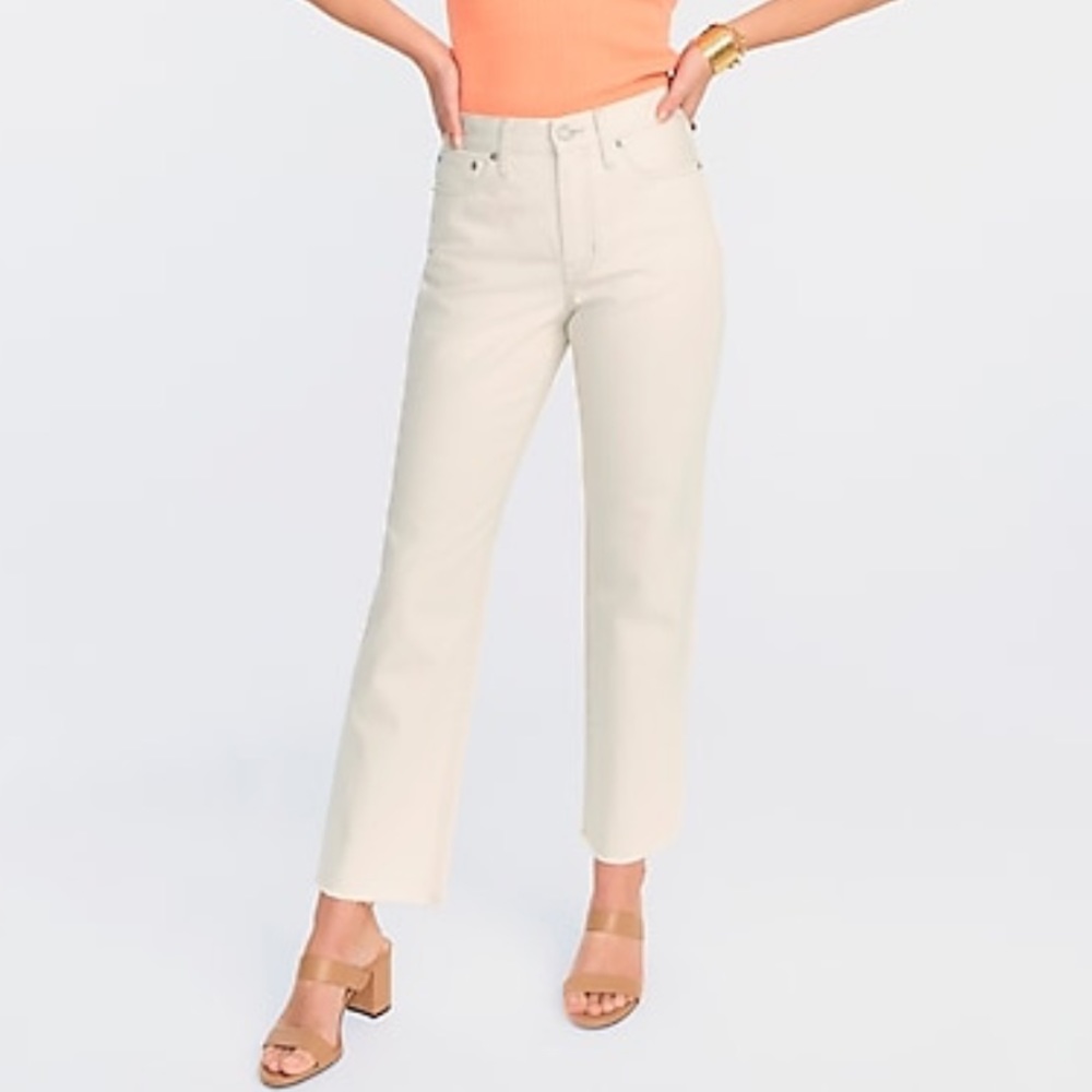 J.Crew Mid Rise Classic Straight Jeans